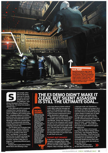 Hitman: Absolution - Сканы Xbox 360 UK Magazine